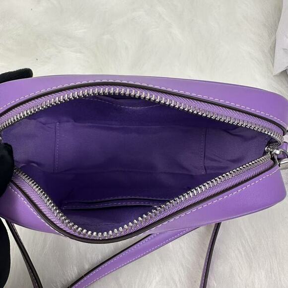 COACH Mini Jamie Camera Crossbody Bag In Signature Canvas Iris CY752 - Picture 3 of 5